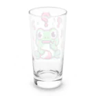 カエルグッズの?カエル Long Sized Water Glass :back