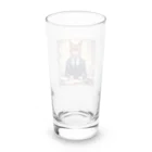 ネコ社長のネコ社長７代目 Long Sized Water Glass :back