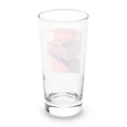 pari2のサンセットカー　ドット Long Sized Water Glass :back