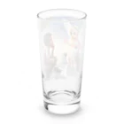 白銀雪兎のトムとジェシー Long Sized Water Glass :back