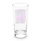 jujumarucatのROCKYCAT　くつろぐ Long Sized Water Glass :back