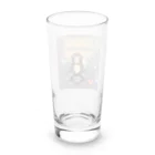 fashionartistarの実験をしているサル Long Sized Water Glass :back