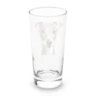 hono想(そう)イタグレ日記の笑顔のイタリアングレーハウンド Long Sized Water Glass :back