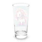 ユニコーンショップのカラフルなユニコーン Long Sized Water Glass :back