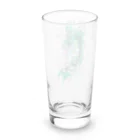 TurkeysDesignのガラスの緑鯉 Long Sized Water Glass :back