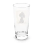 Dan-2024の可愛い黒のトイプードル Long Sized Water Glass :back