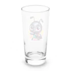 Tの店の小さなアリが元気にあいさつ Long Sized Water Glass :back