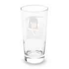 歌を聴く乙女の歌を聴く乙女　-tomoe- Long Sized Water Glass :back