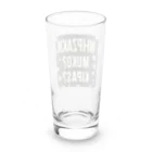 MACOCCHIの暗号化されたような日本語画像 Long Sized Water Glass :back