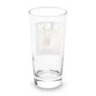 haru_0324の幸せそうな顔をしているわんこ Long Sized Water Glass :back