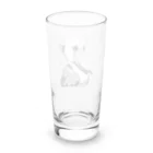 そうえんショップのモノクロームハシビロコウ Long Sized Water Glass :back