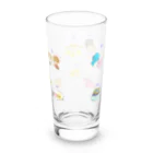 もふもふ堂のギリシャ神話好きへ！、かわいい１２（１３）星座のデザイン Long Sized Water Glass :back