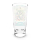 nyonsunの宝箱の動物達の楽園物語 Long Sized Water Glass :back