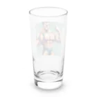 nakasato442のマッチョのドット絵６ Long Sized Water Glass :back