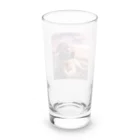 AQUAMETAVERSEのサングラスをかけた、かわいい犬 Marsa 106 Long Sized Water Glass :back