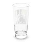 jthbcのペンダントをつけたワンちゃん Long Sized Water Glass :back