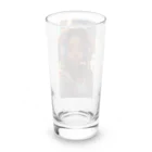 AI美女の館の魅力的な外国人女性 Long Sized Water Glass :back