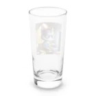 ARIES-TEREAの仕事中のかわいい猫 Long Sized Water Glass :back