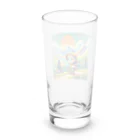 きなこのショップのこども登山家 Long Sized Water Glass :back