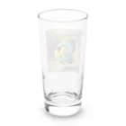 ゆるひつじのパリピ熱帯魚くん Long Sized Water Glass :back