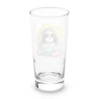 ワンコとにゃんちゃんズのアンブレラシーズー Long Sized Water Glass :back