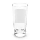 Isaiah_AI_Designの黒板の数字 Long Sized Water Glass :back