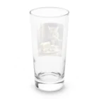 だんのんのサンドイッチでランチする猫 Long Sized Water Glass :back