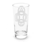 『NG （Niche・Gate）』ニッチゲート-- IN SUZURIの吾唯足知(われただたりるをしる)黒マークのみ Long Sized Water Glass :back