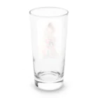 AQUAMETAVERSEの花柄模様の服を着た女性　なでしこ1478 Long Sized Water Glass :back