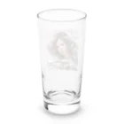 AQUAMETAVERSEの桜の花の中かで、、女性　なでしこ1478 Long Sized Water Glass :back