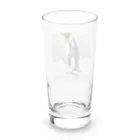 akipen76の困難に立ち向かう勇敢なペンギン Long Sized Water Glass :back