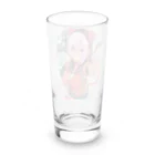 ほーせんか@電猫遊戯のプラネットルーラー 販促イラスト Long Sized Water Glass :back