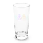 mirinconixの色違いの4機のレトロなロボット Long Sized Water Glass :back