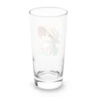 AQUAMETAVERSEの帽子をかぶった可愛い子猫 Marsa 106 Long Sized Water Glass :back