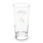 ツキノシタ/ tukinoshitaの蟻さんと精一杯生きていますの英字 Long Sized Water Glass :back