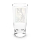 adarahの賢く魅力的ボーダーコリー Long Sized Water Glass :back