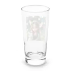 atto_usagiのフェアリーローズうさぎ Long Sized Water Glass :back