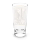 終わらない夢に🌈のセピア色の街 Long Sized Water Glass :back