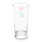 So湖いらの「誕生月花びわこ」3月チューリップロンググラス Long Sized Water Glass :back