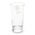 So湖いらの「誕生月花びわこ」8月ひまわりロンググラス Long Sized Water Glass :back