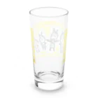 ひなのアトリエのひなのファミリー Long Sized Water Glass :back