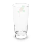 So湖いらの「誕生月花びわこ」10月キンモクセイロンググラス Long Sized Water Glass :back