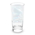 choropperの白狼親子の月夜散策 Long Sized Water Glass :back