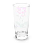 RetrowaveFlowerのRetrowaveFlower-スイートピー- Long Sized Water Glass :back