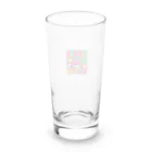 やま　イラストレーター　HEXA NET 販売美麗イラストレーター描きますのアイスクリーム Long Sized Water Glass :back