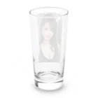 ai美女ショップの美人OLあかねちゃん Long Sized Water Glass :back