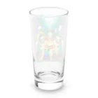 kerokero4216のケロチャンファミリー Long Sized Water Glass :back