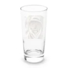 たかばきの麦わらのヒョーさん Long Sized Water Glass :back