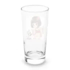 まんまるちゃんの座敷わらしとかわいいタヌキ Long Sized Water Glass :back