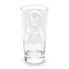 雑貨屋猫布団の猫の宇宙飛行士 Long Sized Water Glass :back